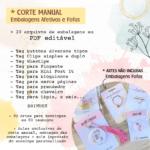 Arquivos Corte Manual - Embalagens