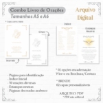 Combo - Arquivos Livro Oração A5 e A6