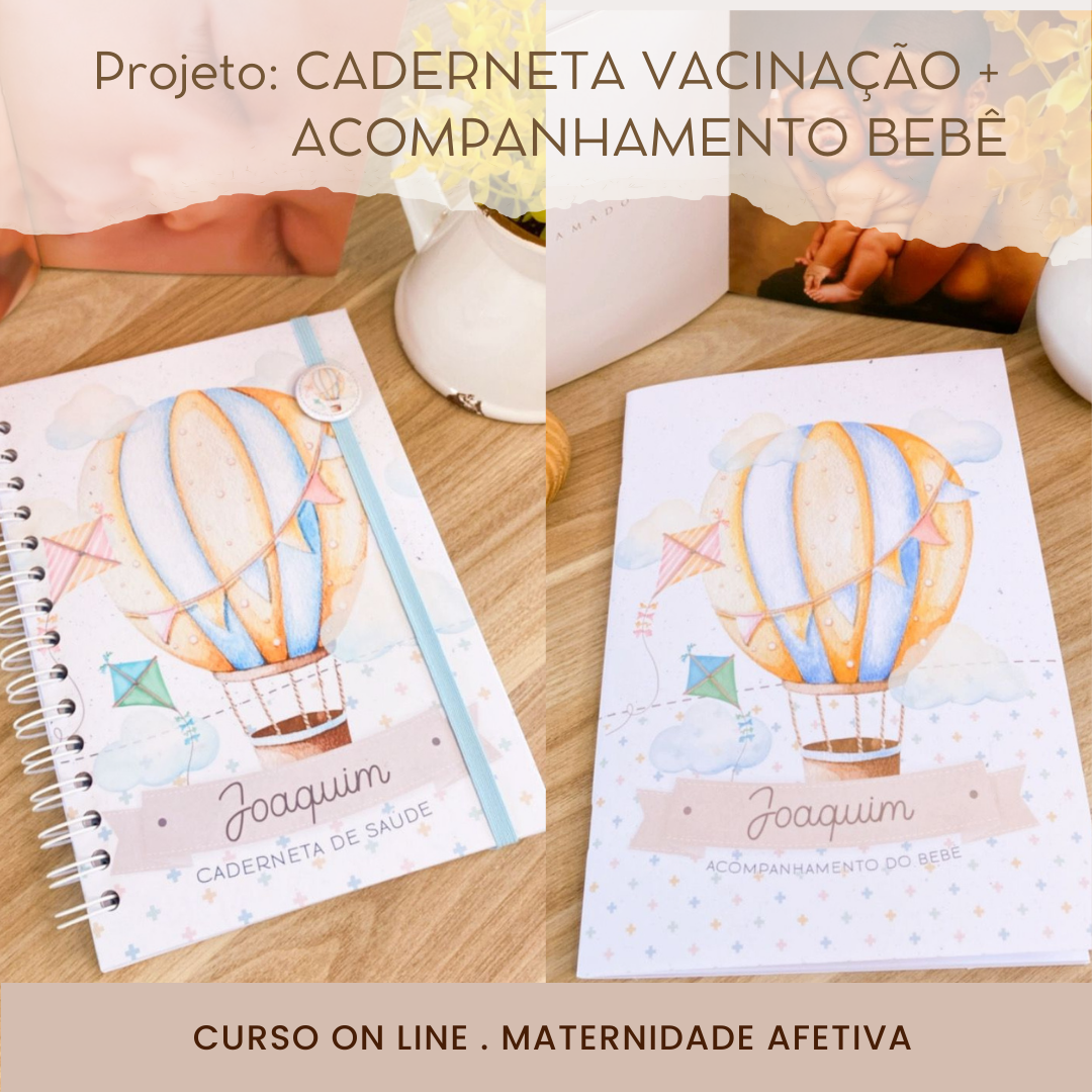 Maternidade Afetiva – Caderneta de Vacinação + Acompanhamento do Bebê